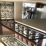 Custom banister (after)
