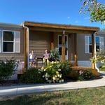 Floating Deck w/roof