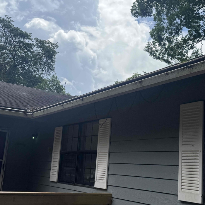 Gutter restoration and brightening