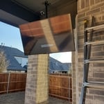 Outdoor tv installation