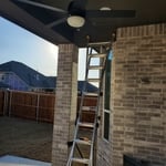 Outdoor tv installation