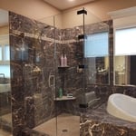 3/8 CLEAR FRAMELESS SHOWER DOOR