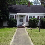Front view of the house after