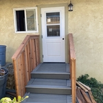small entry deck