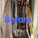 New panel install