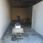 Prepping the flooring surface