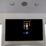 Mounted TV