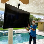 Celing TV Mounting
