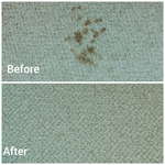Before & After Removal Stain Removal