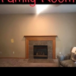 Family room before