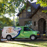 Chem Dry work Van