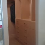custom walk in closet