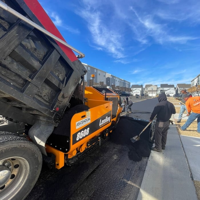 NEW PAVER MACHINE
