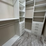 Gray Bathroom & Closet