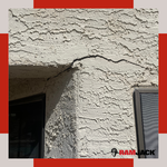 Stucco Crack