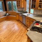 After sanding