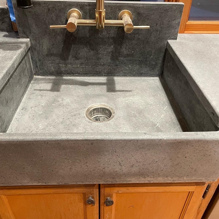 Soapstone sink repair