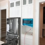 Cabinets to ceiling