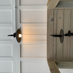 Exposed conduit for effect