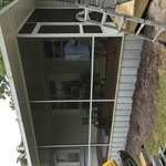 Aluminum screen room