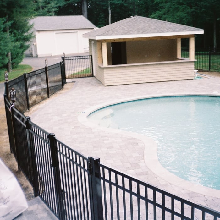 Pool decking
