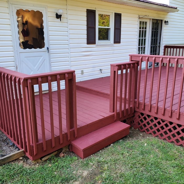 Completed Small deck