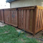 wood fence