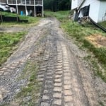Driveway grading