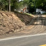 Driveway grading