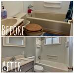 Bathroom Remodel and Paint