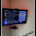 TV Mount With LED Lights