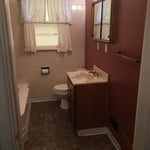 Before bathroom update