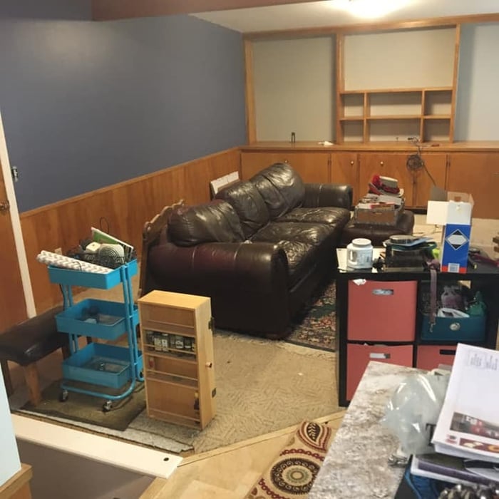 living room update