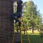 Tech Working on Camera