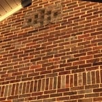 UNV Turret Camera Installed on Brick