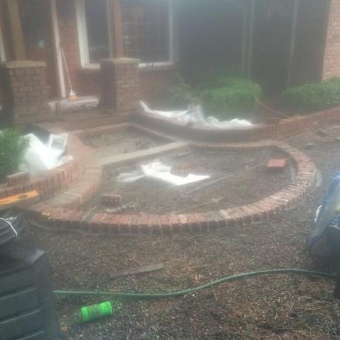 Entry/ Brick Remodel