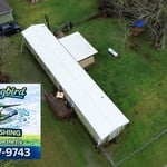 Metal roof wash