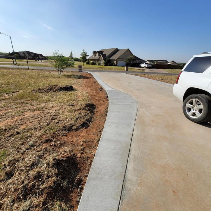 Extended Driveway