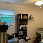 Before- Messy spare room needs some love