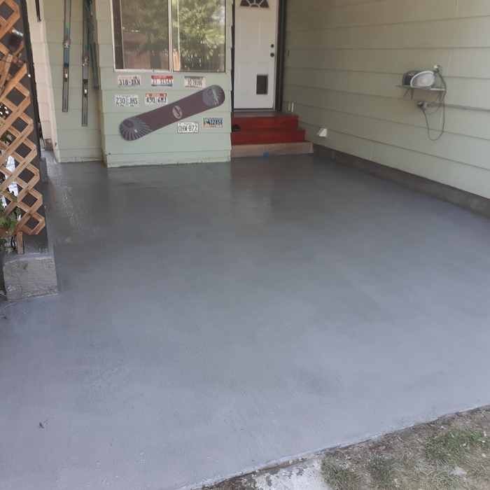 Overlay With stain