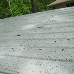 carport roof cleaned