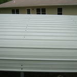 carport roof cleaned