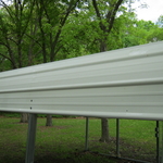 carport roof cleaned