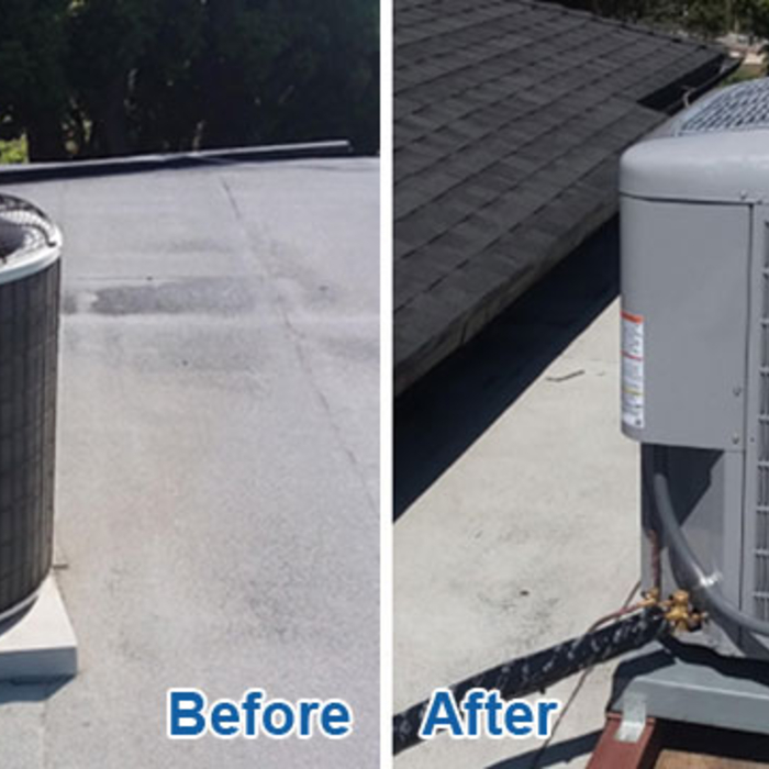 Infinity condenser change out on roof