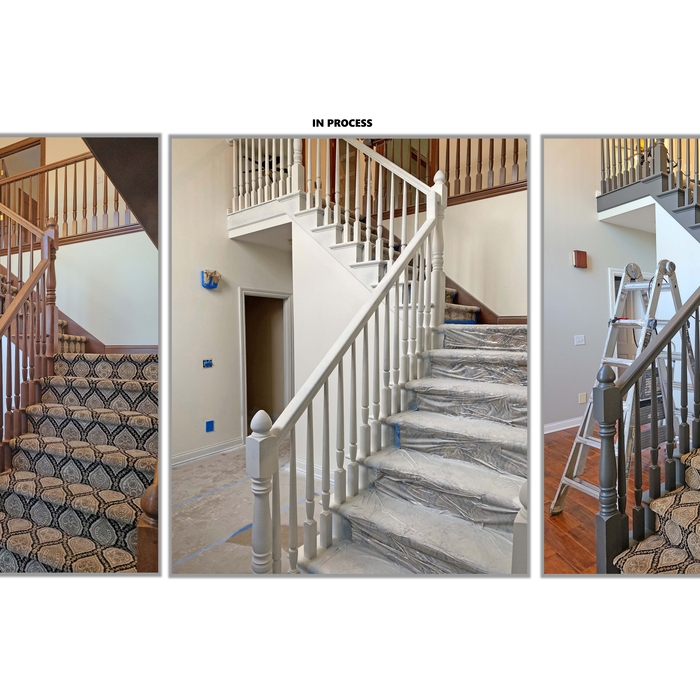 Walls, Trim and Stairs