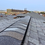 Ridge vent replacement completed