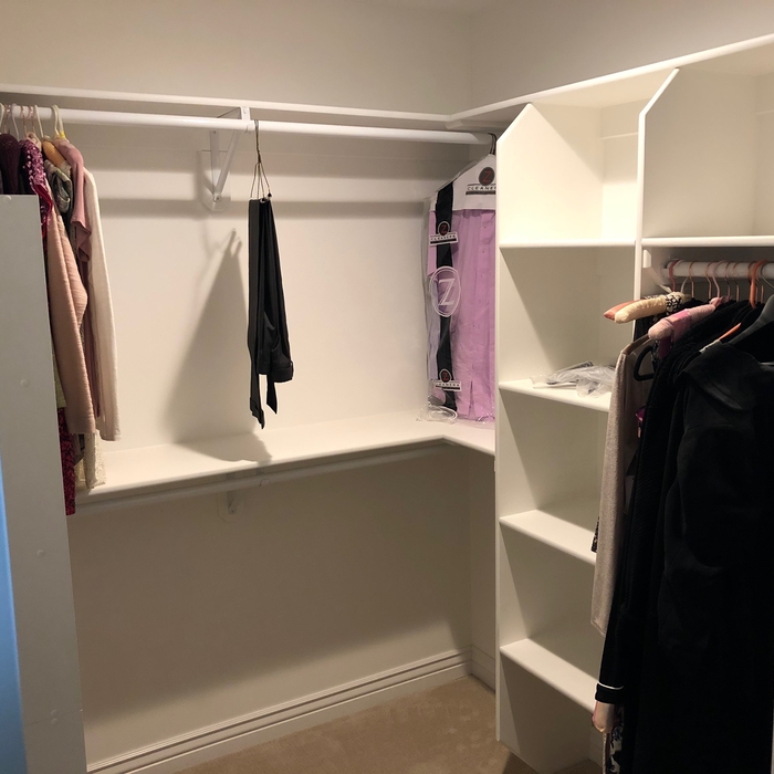 Unpack Master Closet