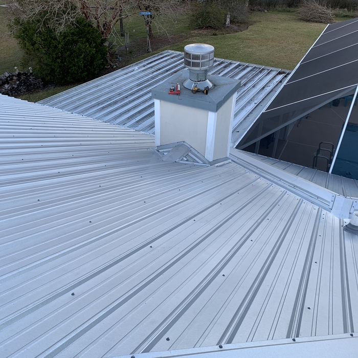 Metal roof suburban panel