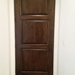 custom wood doors and base