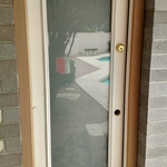 exterior doors in block